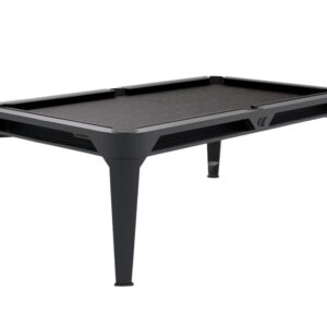 Billardtisch, Pool, Cornilleau Hyphen Outdoor, 7 ft. (Fuß), schwarz, Spielfläche: Dunkelgrau, Taschen: Schwarz