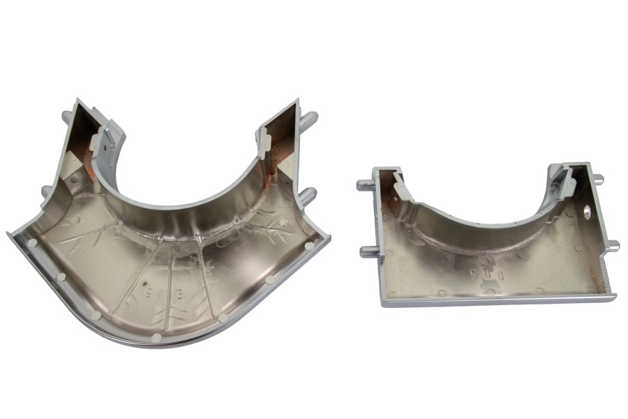 Rahmenecken, Pool, für Dynamic IV, silber glänzend, 4+2 – Bild 4
