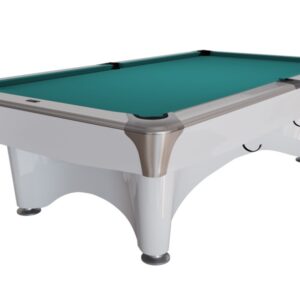 Billardtisch, Pool, Dynamic IV, 9 ft. (Fuß), glänzend-weiß, Simonis