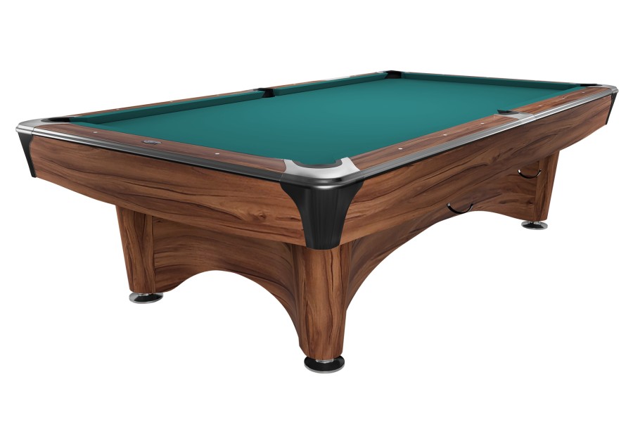 Billardtisch, Pool, Dynamic IV, modern-braun, 8 ft., Simonis 860 blaugrün