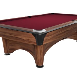 Billardtisch, Pool, Dynamic IV, modern-braun, 8 ft., Simonis 760 burgund