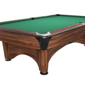 Billardtisch, Pool, Dynamic IV, modern-braun, 8 ft., Simonis 760 gelbgrün