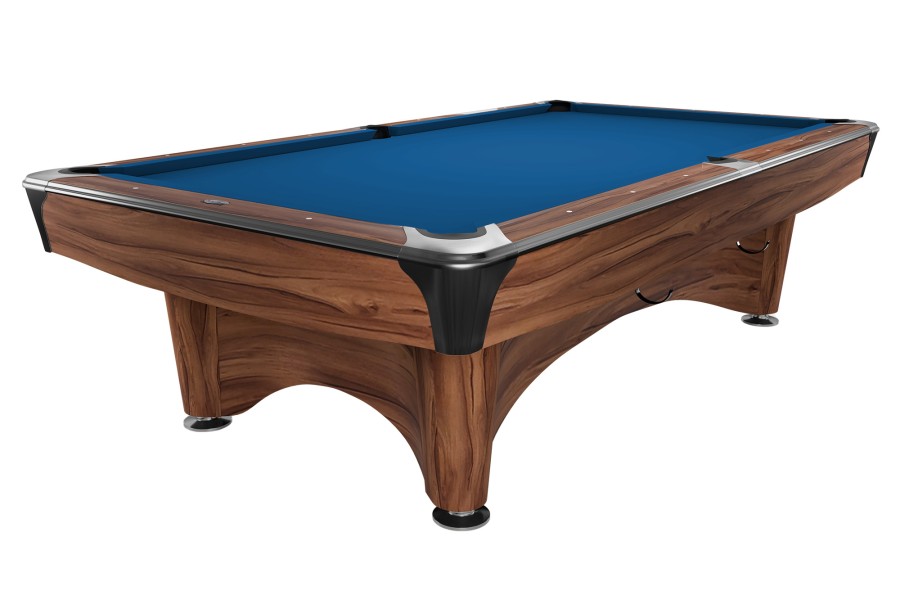 Billardtisch, Pool, Dynamic IV, modern-braun, 8 ft., Simonis 860 royalblau