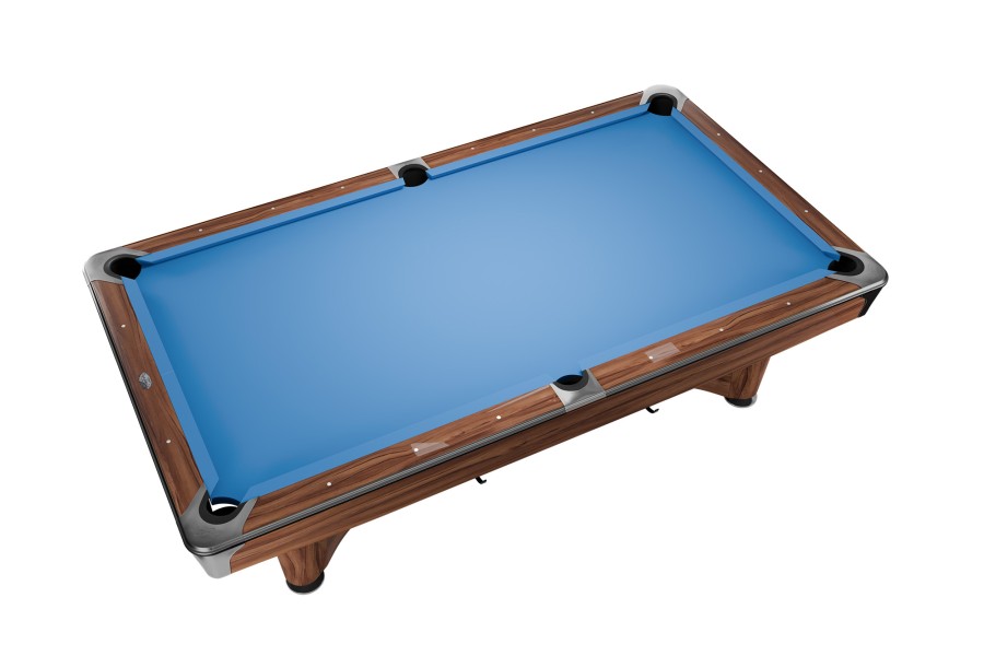 Billardtisch, Pool, Dynamic IV, modern-braun, 8 ft., Simonis 860 blaugrün – Bild 4