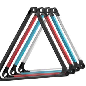 Dreieck, Pool, RackStar, Aluminium, 57,2 mm