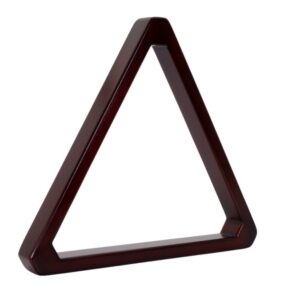 Dreieck, Pool, Straight Edge, Vollholz, mahagony, 57,2 mm