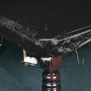 Tischabdeckung, 9 ft. (Fuß), schwarz, PVC, 3,0 m x 1,9 m