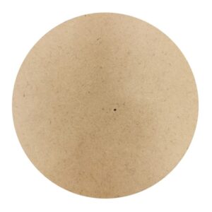 Unterlegscheibe für Tischfüße, Plywood, 15cm Durchmesser, 3mm dick