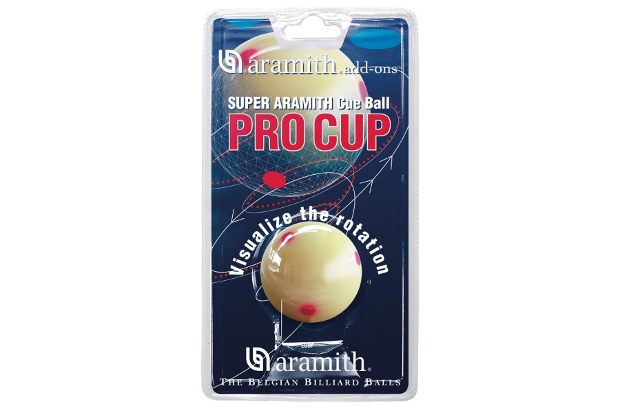 Billardkugel, Snooker, Aramith Pro Cup, weiß, 52,4 mm