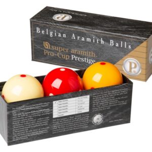 Billardkugelset "Super Aramith Pro-Cup Prestige", 61,5 mm, Carambol
