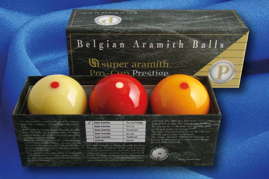 Billardkugelset "Super Aramith Pro-Cup Prestige", 61,5 mm, Carambol – Bild 2