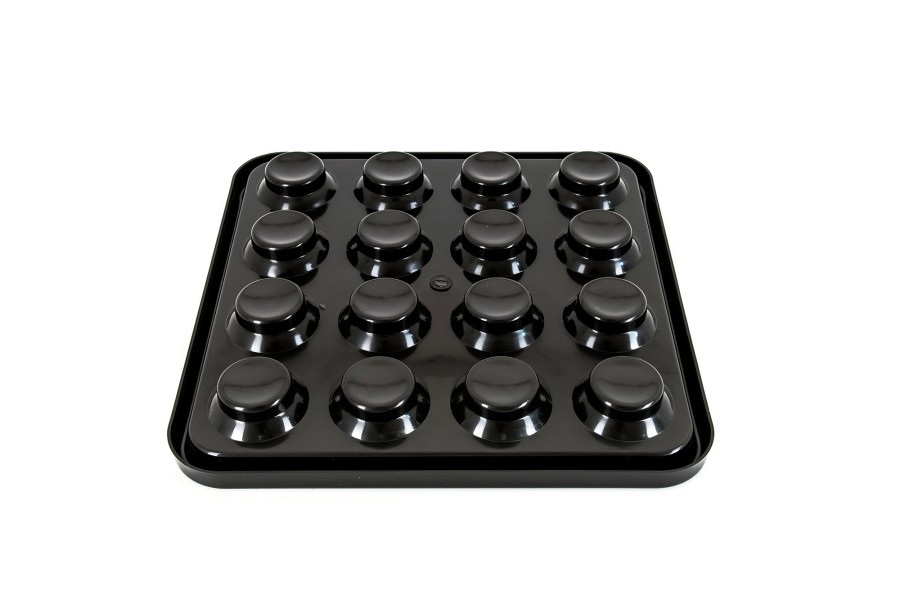 Balltablett, Pyramide, BTPy-1 für 68 mm Bälle, schwarz – Bild 2
