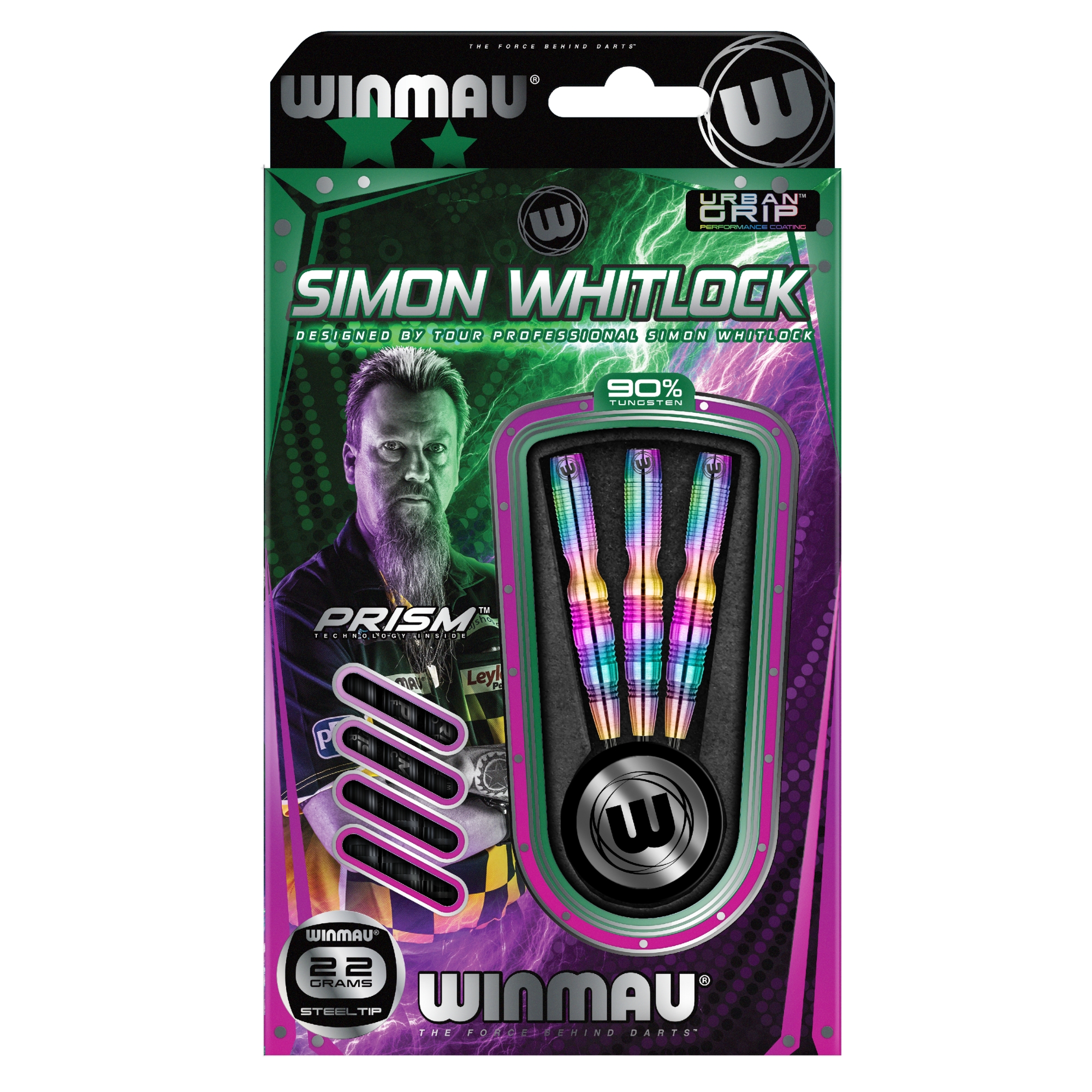 Winmau - Steeldart - Whitlock Urban Grip 22 gr. – Bild 2