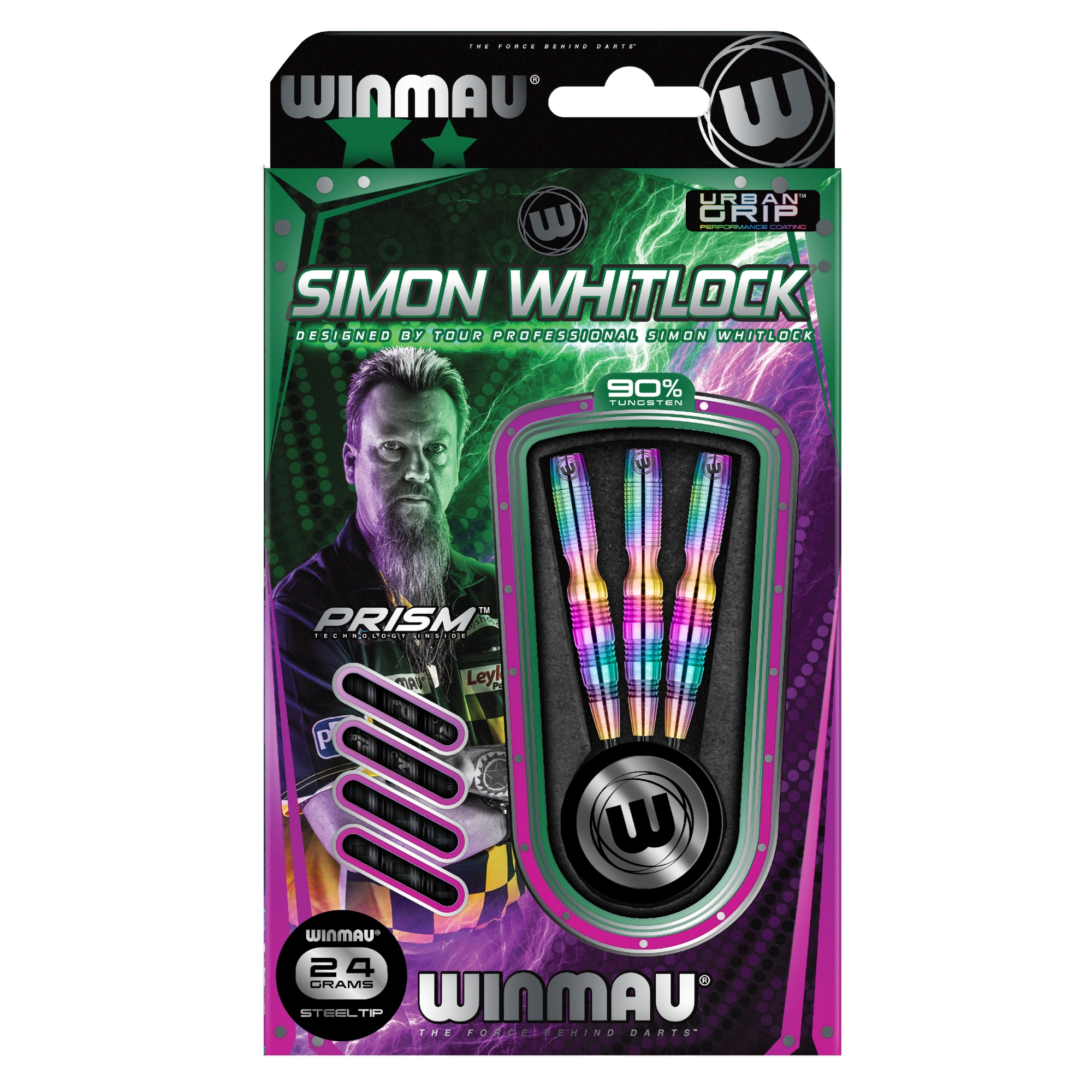 Winmau - Steeldart - Whitlock Urban Grip 24 gr. – Bild 2