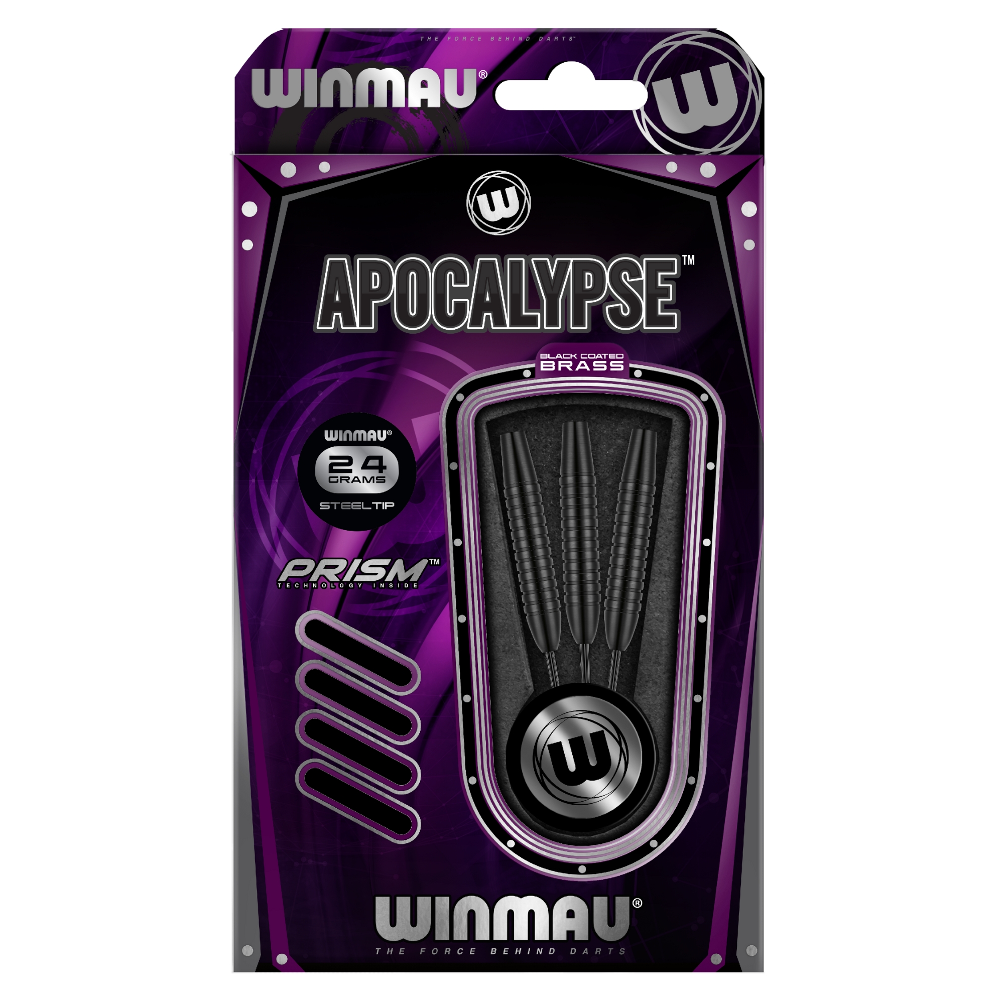Winmau - Steeldart Apocalypse Brass 24 gr. – Bild 2