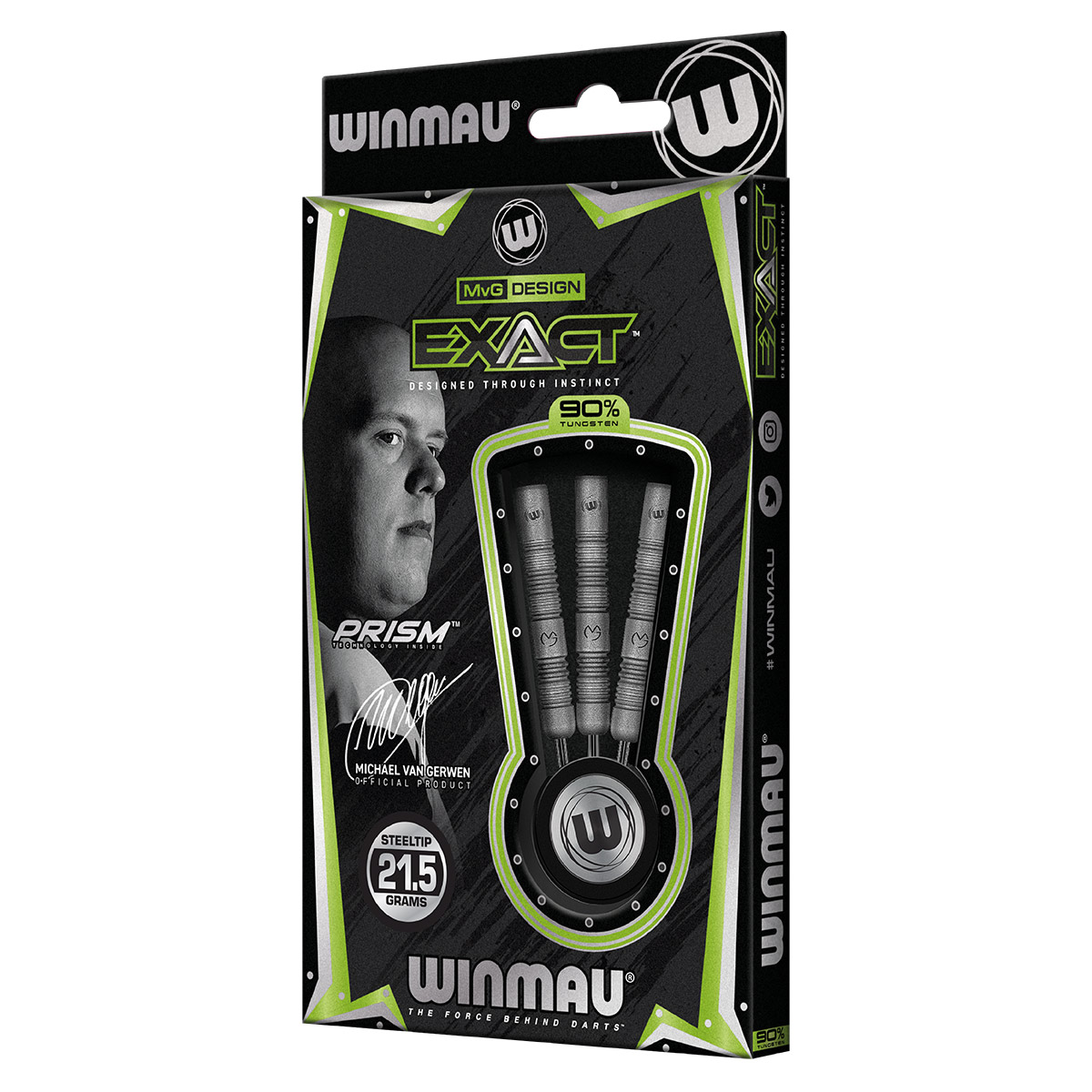 Winmau - Steeldart MvG Exact 21,5 gr. – Bild 2