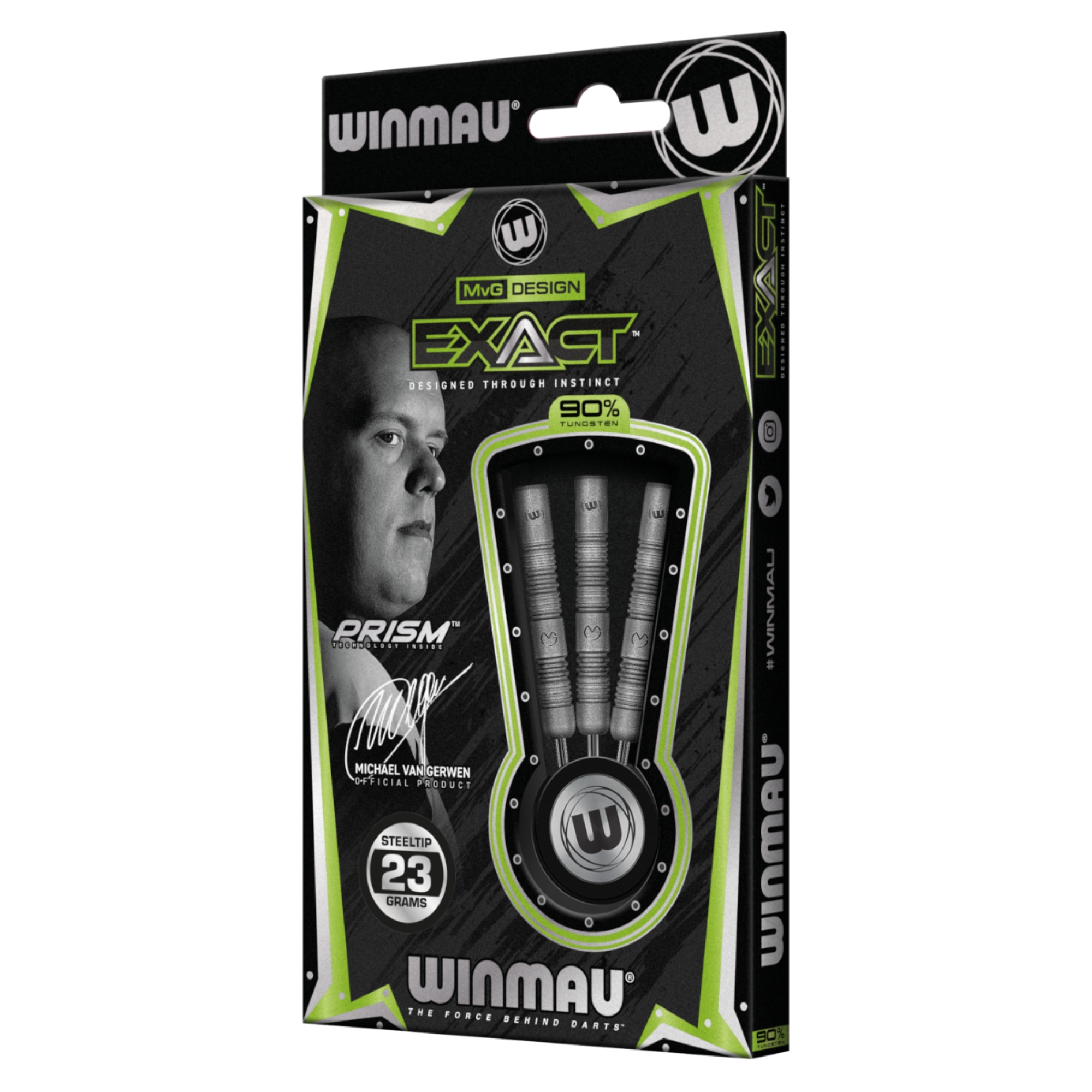 Winmau - Steeldart MvG Exact 23 gr. – Bild 4