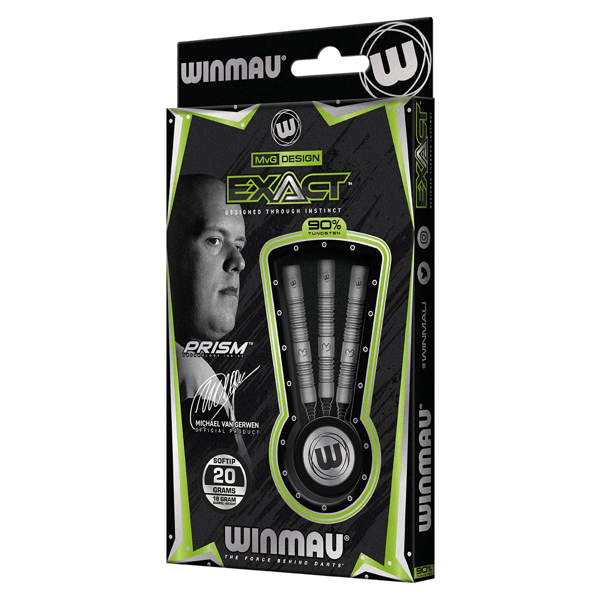 Winmau - Softdart MvG Exact 20 gr. – Bild 2