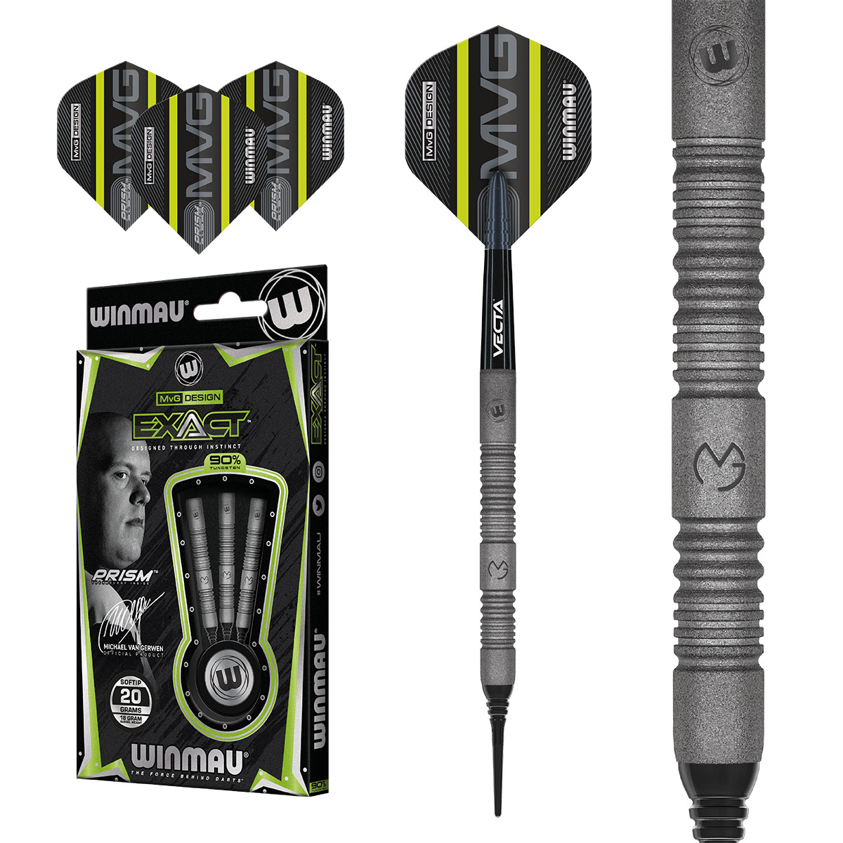 Winmau - Softdart MvG Exact 20 gr. – Bild 3