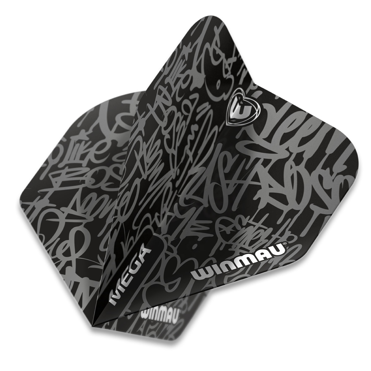 Winmau - Flights Mega Standard Black – Bild 3