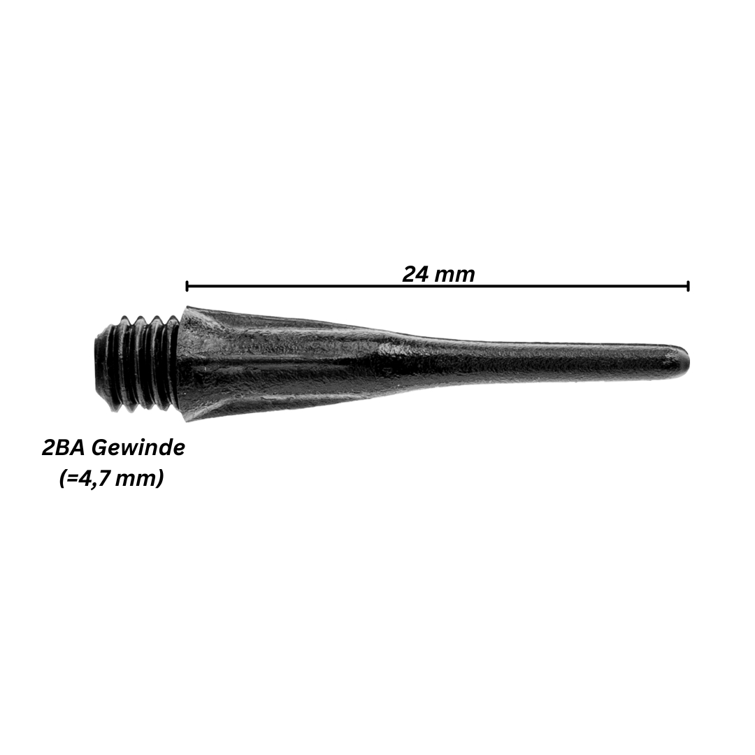 Karella - Dartspitzen soft Ultimo 500 St. in Dose 2BA Gewinde – Bild 3