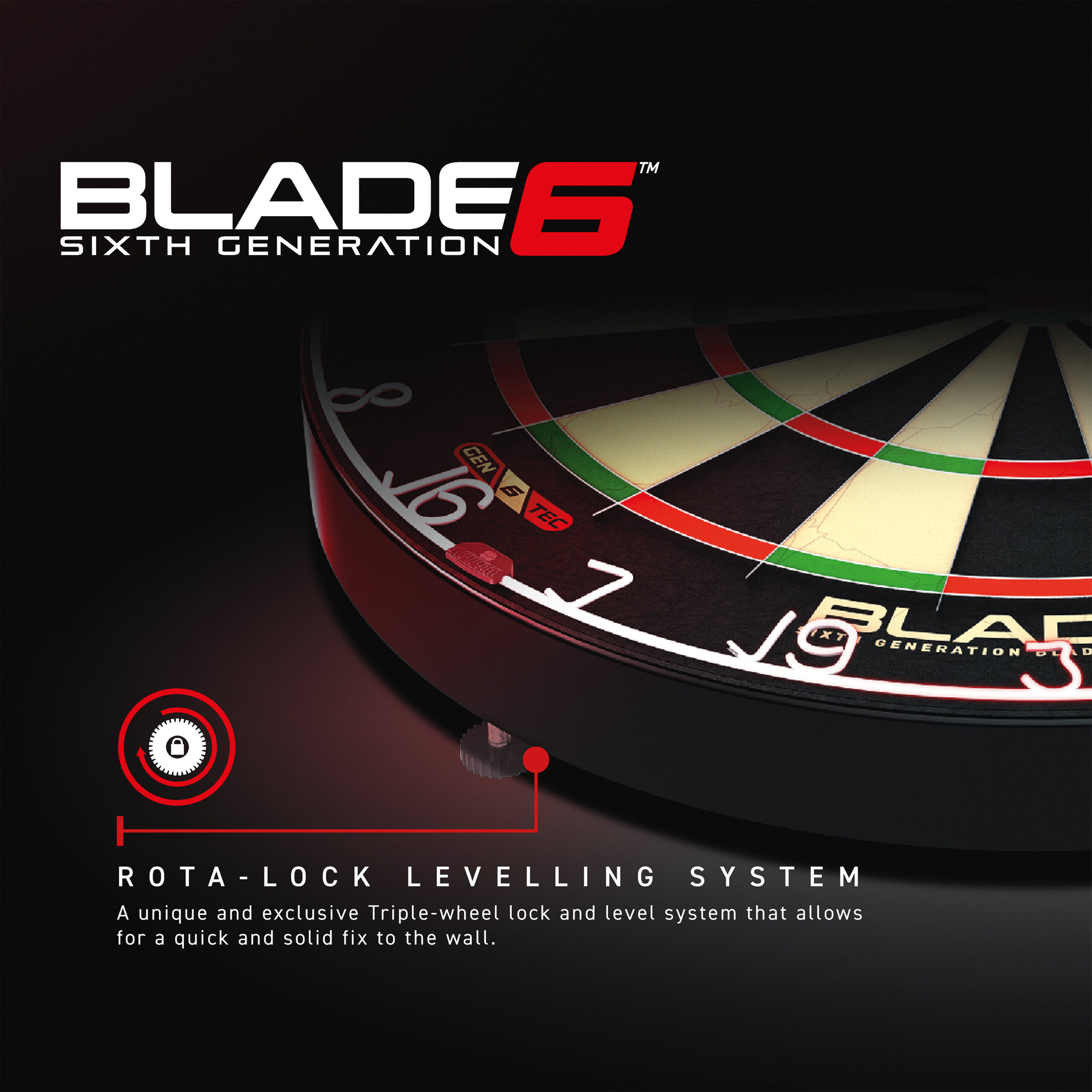 Winmau - Dartboard Blade 6 – Bild 5