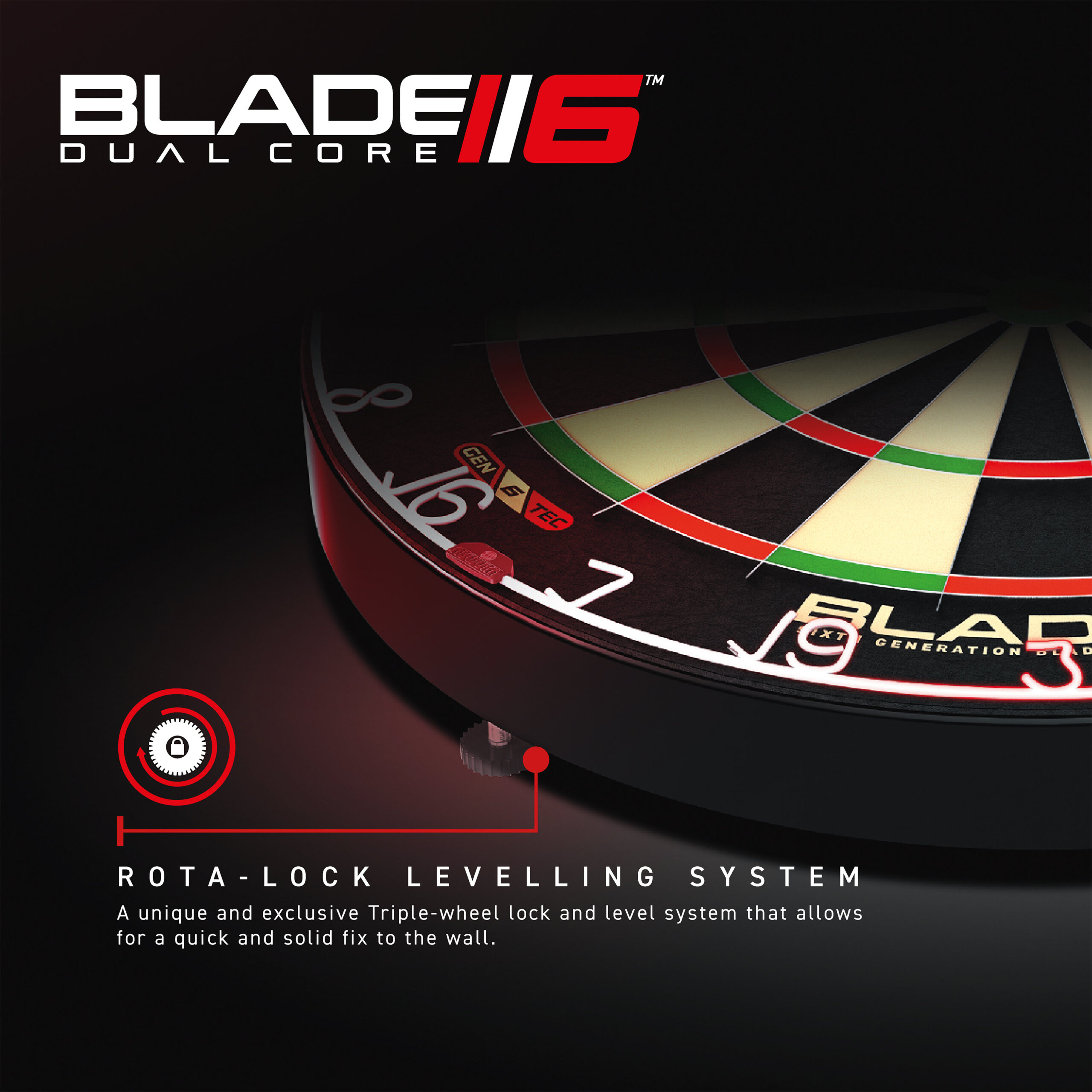 Winmau - Dartboard Blade 6 Dual Core – Bild 6