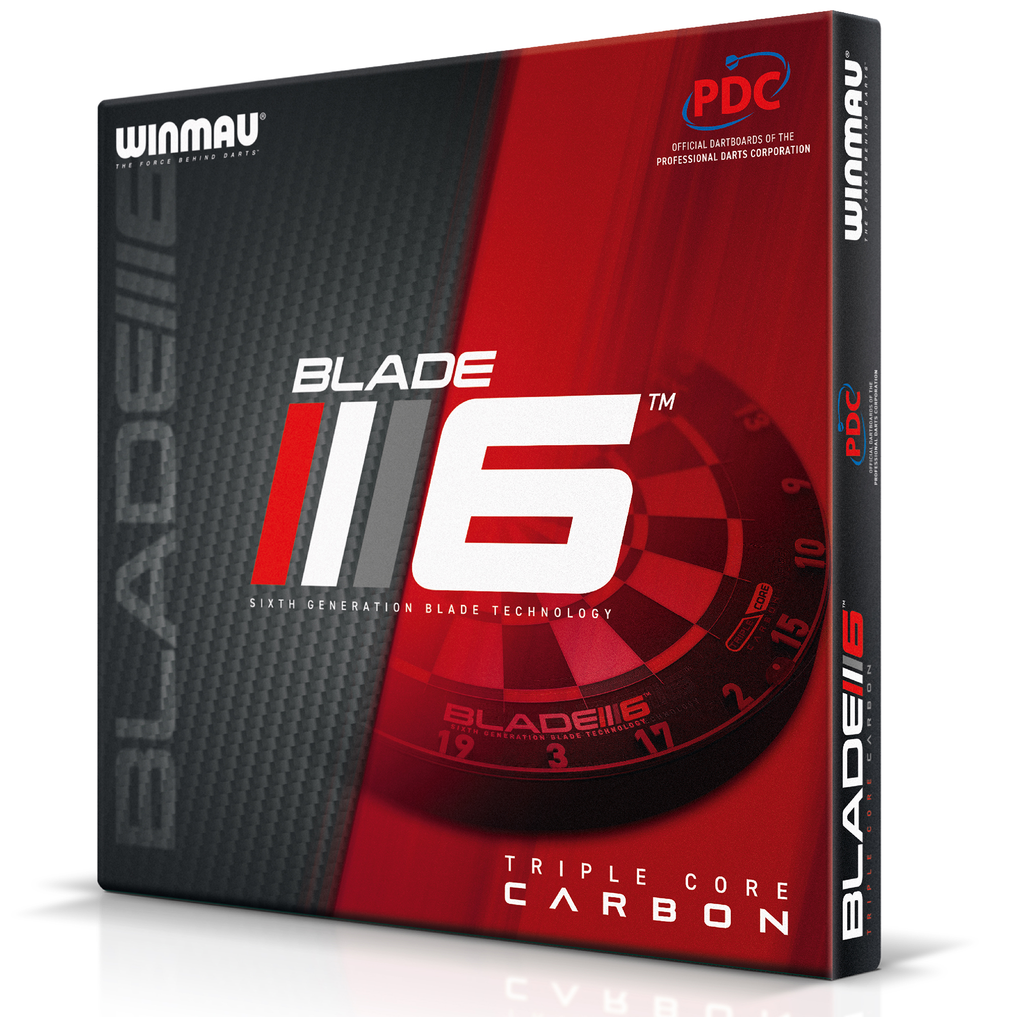 Winmau - Dartboard Blade 6 Triple Core Carbon PDC – Bild 7