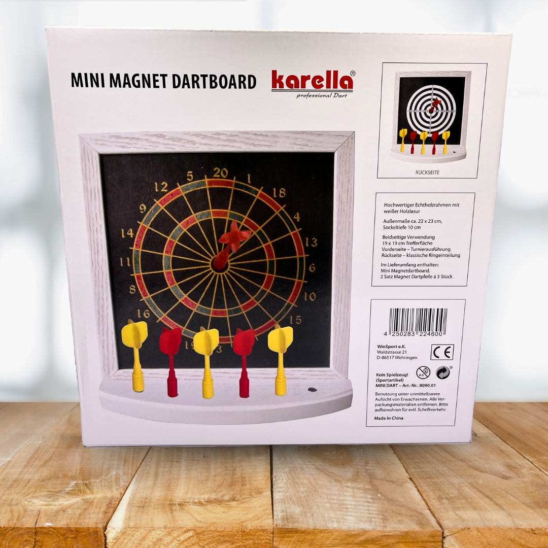 Karella - Mini Magnet Dartboard-Set – Bild 6
