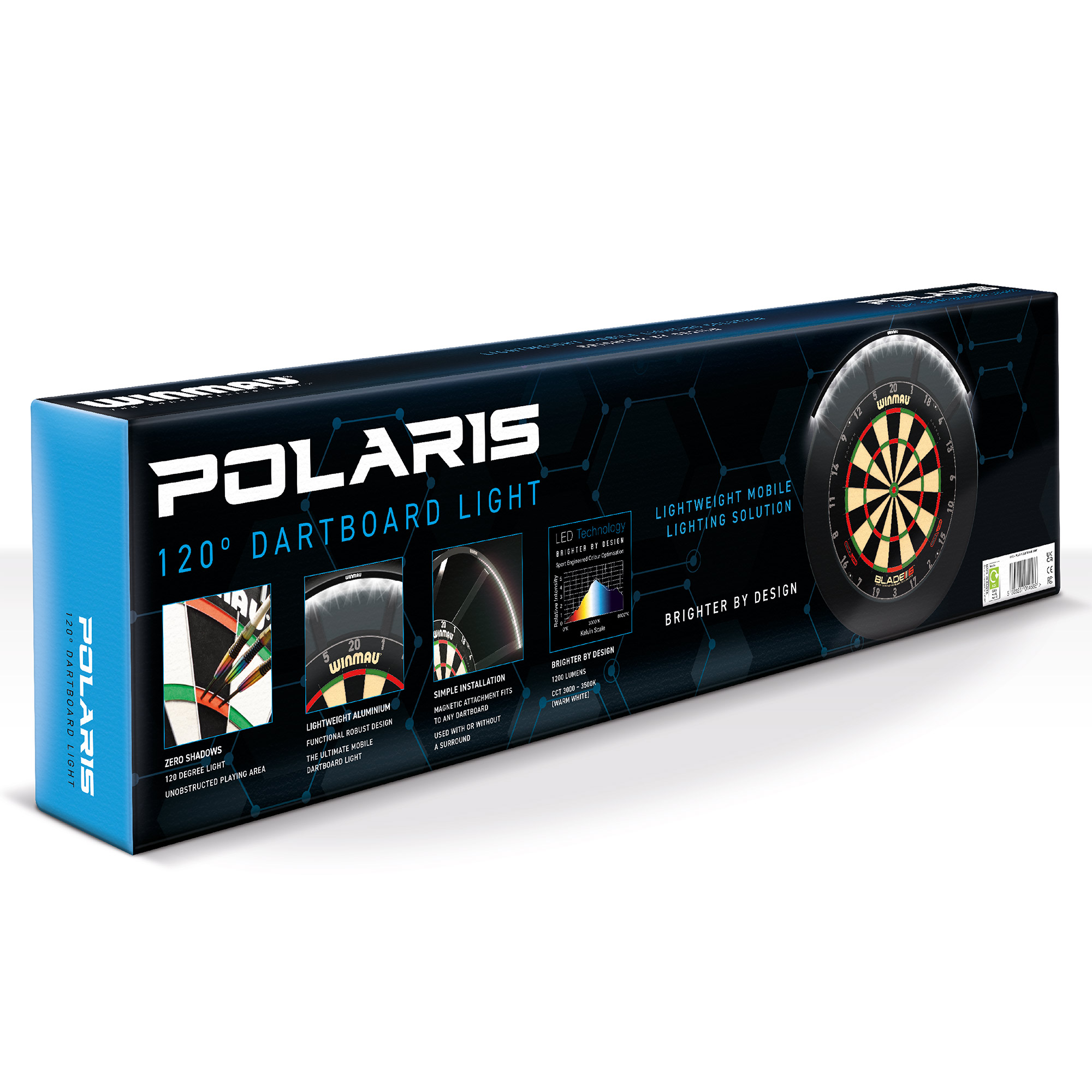 Winmau - Dartboard Beleuchtung Polaris – Bild 7