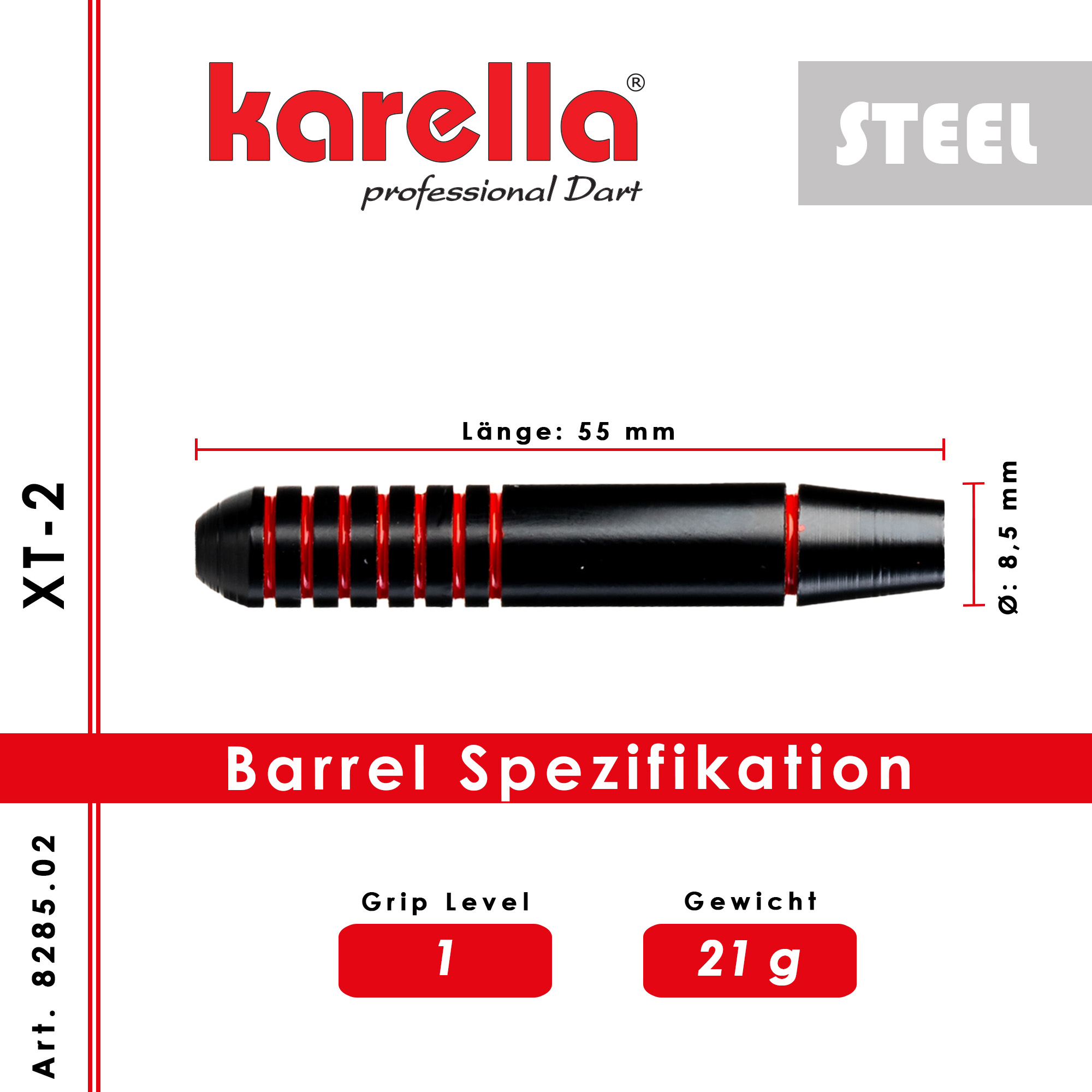 Karella - Steeldart XT-2 21 gr. – Bild 5