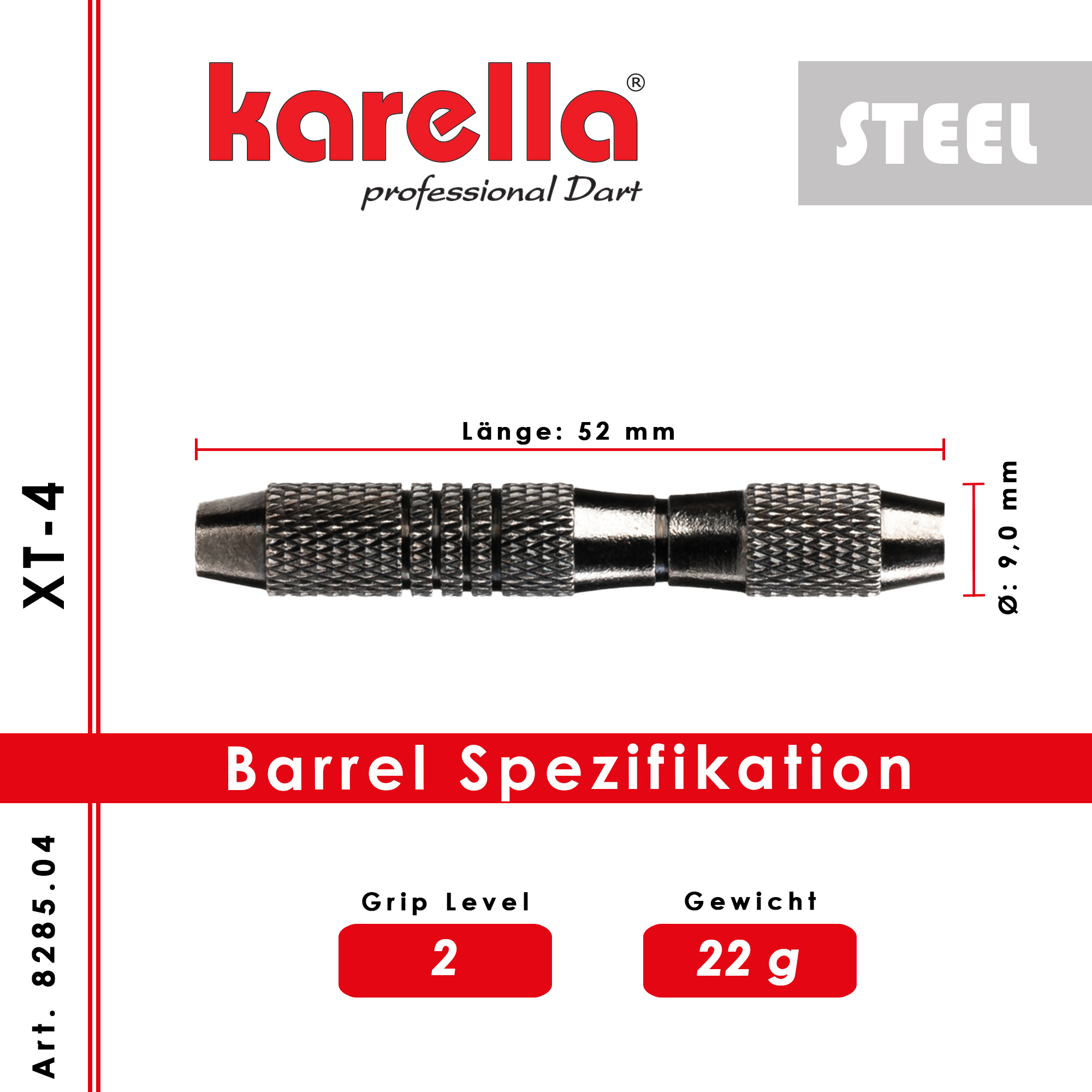 Karella - Steeldart XT-4 22 gr. – Bild 5