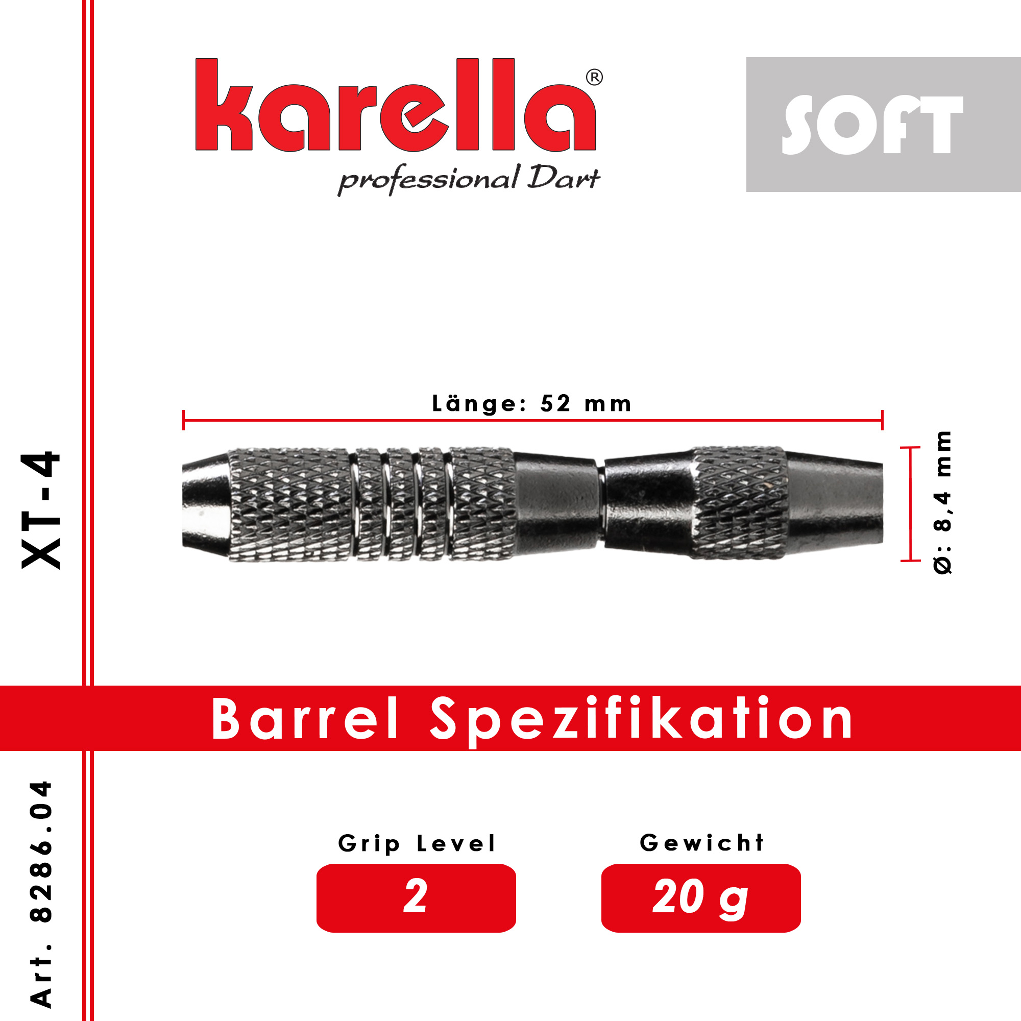 Karella - Softdart XT-4 20 gr. – Bild 5