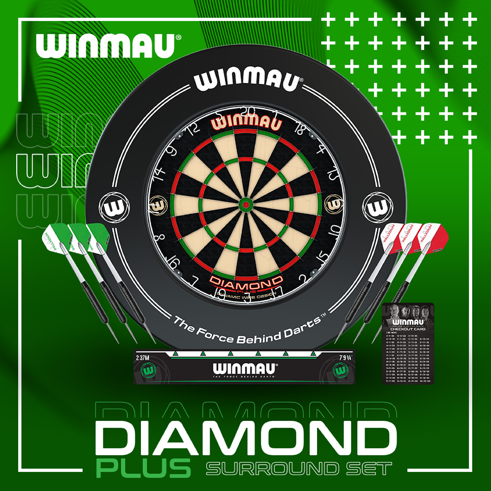 Winmau - Dartboard Surround Set Diamond Plus – Bild 7