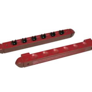 Queue-Wandhalter, Roman, 40 cm, für 6 Billardqueues, mahagoni