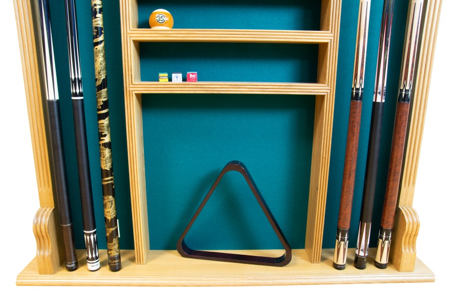 Queuehalter, für 6 Billardqueues Wall Rack, eiche – Bild 4