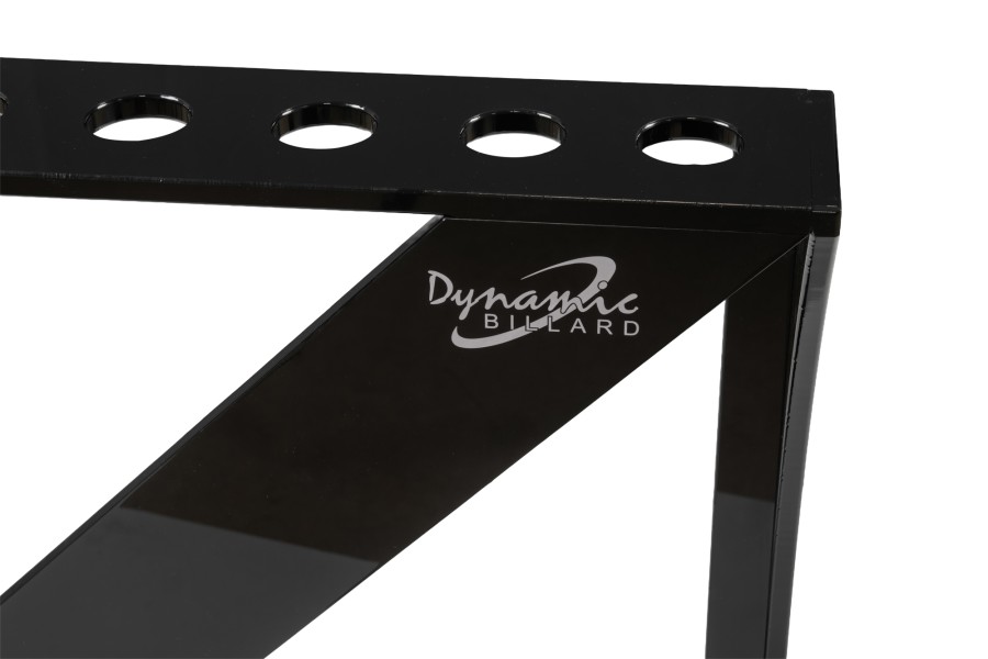 Queueständer, Dynamic Club II für 9 Queues, Acrylglas, glänzend schwarz – Bild 2