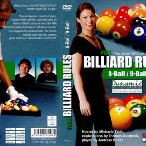 DVD, Pool Billiard Rules 8-Ball/9-Ball, englisch, 76 min.