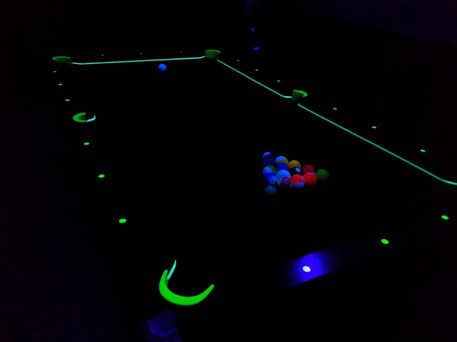 Billardkugelset, Pool, Aramith Glow in the dark, 57,2 mm – Bild 2