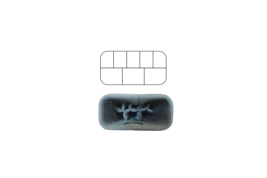 Queueköcher, Fury Neo, schwarz-weiß, 3x5, 85cm – Bild 4
