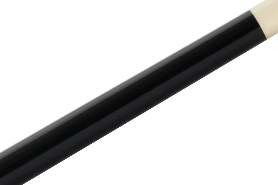Billardqueue, Pool, Jupiter JU-2, Metallschraubleder, schwarz, einteilig – Bild 3