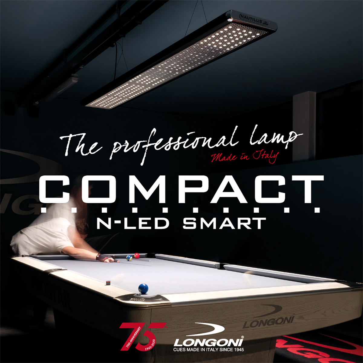 Longoni - Langfeld LED 320 cm für Snooker 12 ft. – Bild 6