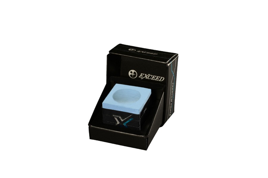Billardkreide, Exceed X-Chalk, blau – Bild 2