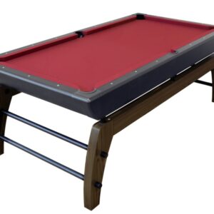 Billardtisch, Pool, Montego, 7 ft. (Fuß), schwarz-silber, ohne Abdeckplatte