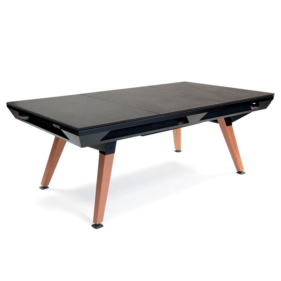 Abdeckplatte, 7 ft. (Fuß), Steindekor für schwarzen Cornilleau Origin Outdoor Billardtisch – Bild 2