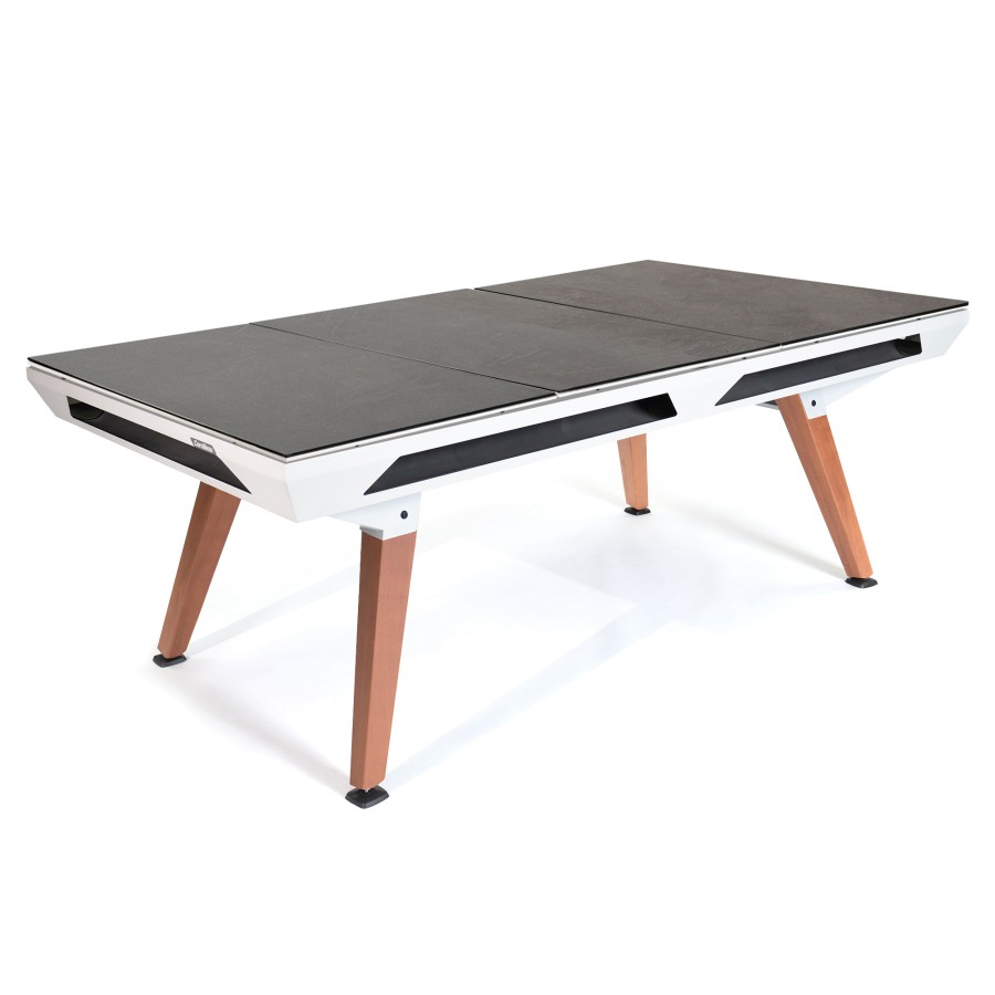 Abdeckplatte, 7 ft. (Fuß), Steindekor für weißen Cornilleau Origin Outdoor Billardtisch – Bild 2