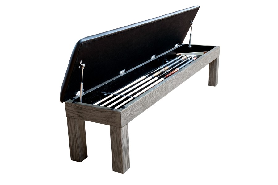 Billardtisch / Esstisch, Pool, Rasson Penelope II, inkl. Abdeckplatte, gebeiztes Holz, 7 ft., Simonis 760 grau – Bild 8