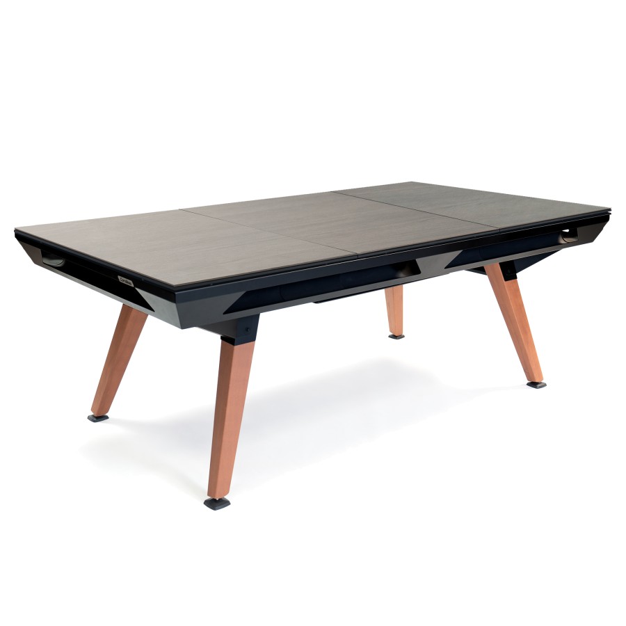 Abdeckplatte, 7 ft. (Fuß), Holzdekor für schwarzen Cornilleau Origin Outdoor Billardtisch – Bild 2