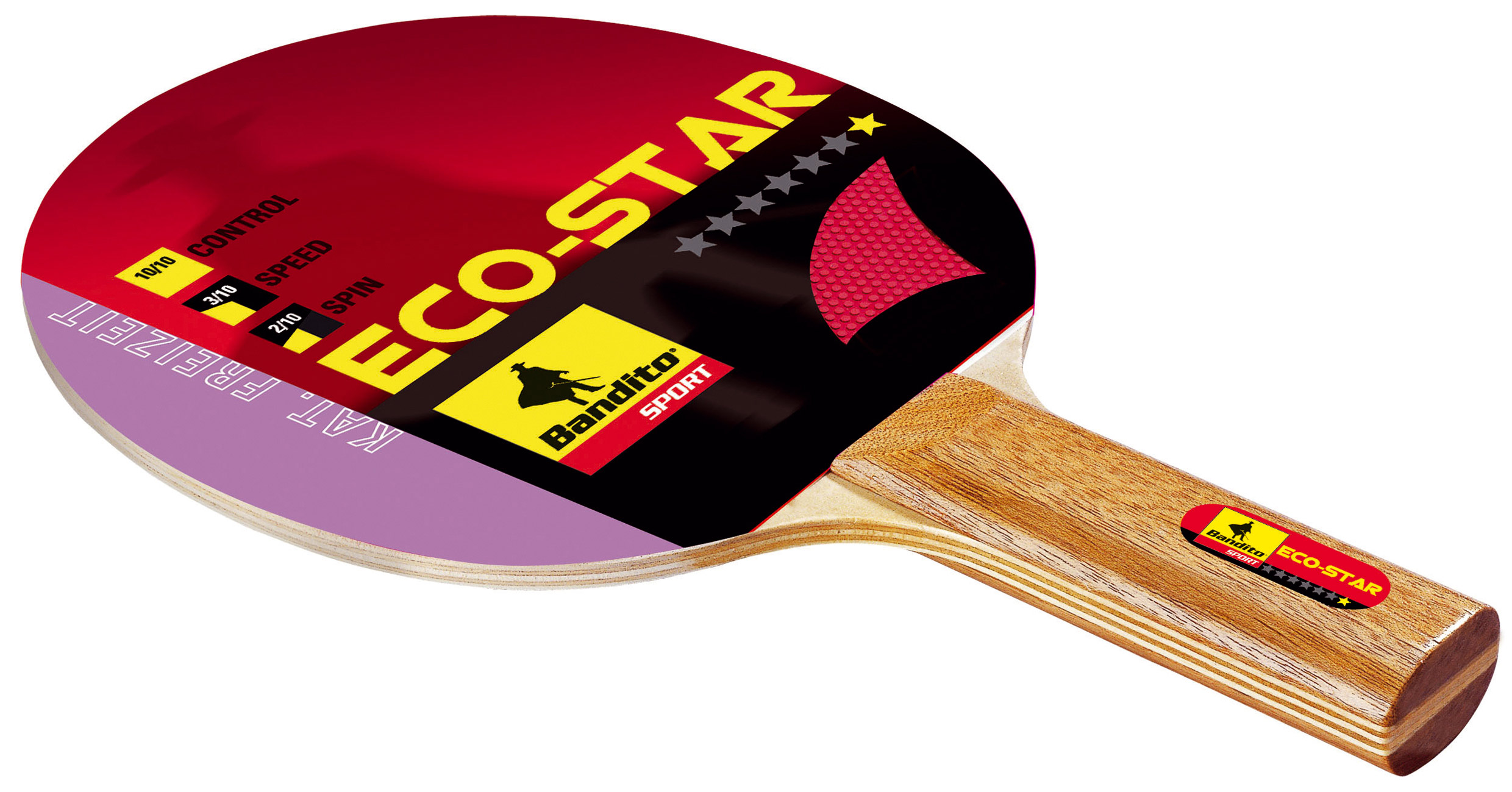 Bandito - Tischtennisschläger Eco Star * mit Außennoppen