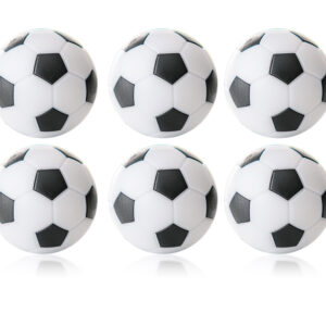 Winspeed - Kickerball 32 mm, weiß/schwarz, 17 gr. Set (10 St.)